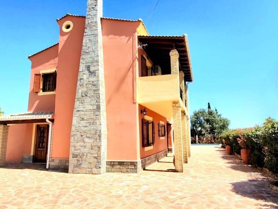 Poli House Family Villa W/ Pool Corfu  Eksteriør billede