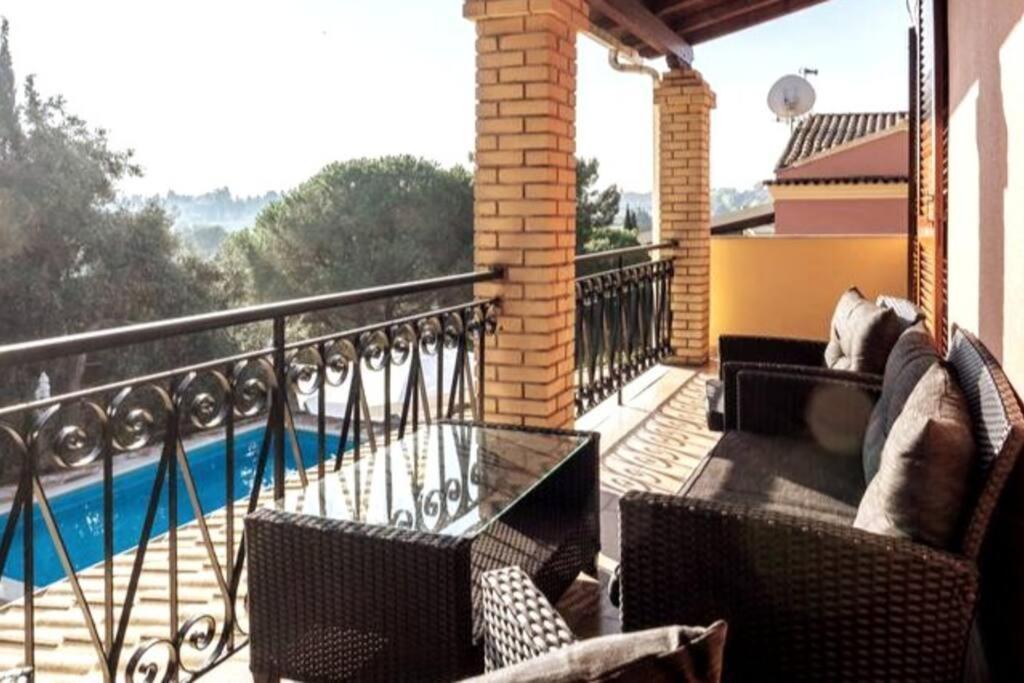Poli House Family Villa W/ Pool Corfu  Eksteriør billede